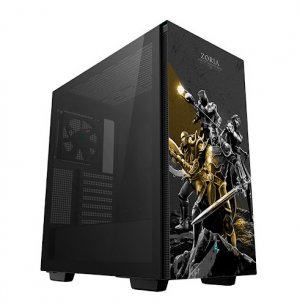 Deepcool Ch510 Zoria Mid-tower Atx Case, Tempered Glass, 1 X 120mm Fan, 2 X 3.5' Drive Bays, 7 X Expansion Slots