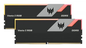 Predator Biwin (predator) Vestaii 32gb 16gbx2 Black Rgb Ddr5 Memory 6800mhz1r*8 Cl32