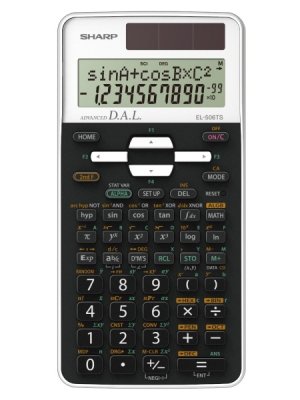 Sharp 470 MATH FUNCTION DUAL POWERED METRIC PHYSICAL CONSTANT SCIENTIFIC CALCULATOR - WHITE