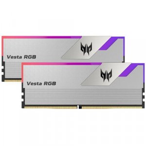 Predator Biwin (predator) Vestaii 32gb 16gbx2 Silver Rgb Ddr5 Memory 6400mhz 1r*8 Cl32