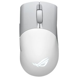ASUS ROG KERIS WIRELESS AIMPOINT MOONLIGHT WHITE GAMING MOUSE