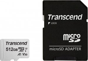 Transcend 512GB microSDXC/SDHC 300S Memory Card TS512GUSD300S-A