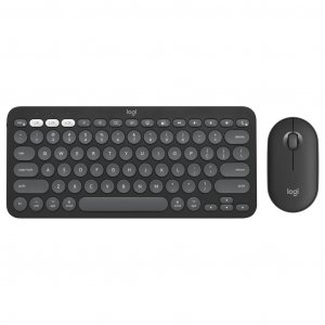Logitech Pebble 2 Keyboard/Mouse Combo for MAC - Graphite