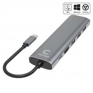 Comsol USB-C 4K HDMI Multiport Adapter with USB-C PD Power