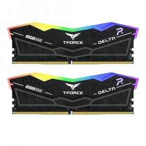 Team T-Force Delta RGB Series 64GB (2x 32GB) DDR5 6000MHz Desktop Memory Black