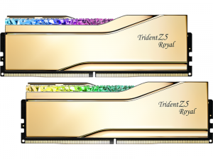 G.skill TRIDENT Z5 ROYAL RGB GOLD 48GB KIT 2X24GB DDR5 7200MHZ CL36-46-46-115 1.35V