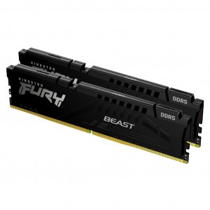 Kingston FURY Beast 64GB (2x 32GB) DDR5 5600MT/s CL36 AMD Desktop Memory - Black