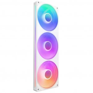 NZXT F360 RGB Core PWM Fan Single Frame with Three Fans - White