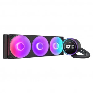 NZXT Kraken Elite V2 360mm RGB AIO Liquid CPU Cooler - Black