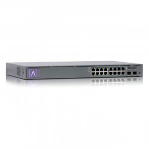 Alta Labs S16-poe 16-port Poe Switch, Layer 2, 8x 802.3at Poe+ Ports, 8x Non-poe Ports & 2x Sfp Ports, 120w Poe Budget, 1u Rackmountable