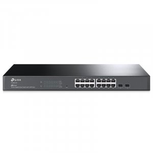 TP-Link TL-SG2218 JetStream 16-Port Gigabit Smart Switch with 2 SFP Slots