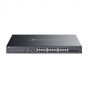 TP-Link SG3428XMPP Omada 24-Port Gigabit and 4-Port 10GE SFP+ L2+ Managed Switch