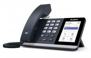 YEALINK MP54-E2-TEAMS (MP54) DESKTOP PHONE WITH HANDSET, 4