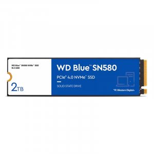 WD Blue SN580 2TB PCIe 4.0 NVMe M.2 2280 SSD - WDS200T3B0E