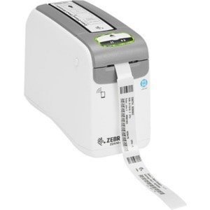 Zebra DT PRINTER ZD510 WRISTBAND ZPL II XML 300 DPI AUS CORD USB USB HOST ETHERNET 802.11 BT