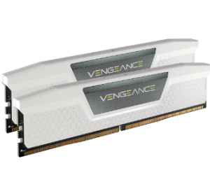 Corsair Vengeance 64GB (2x32GB) 6000MHz CL40 DDR5 RAM - White (CMK64GX5M2B6000C40W)