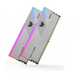 Predator Biwin (predator) Vestaii 32gb 16gbx2 Silver Rgb Ddr5 Memory 7200mhz 1r*8 Cl32