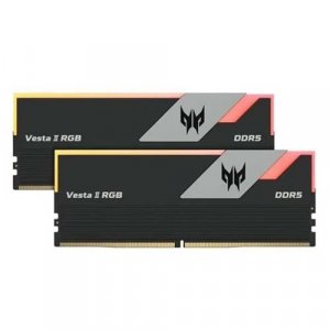 Predator Biwin (predator) Vestaii 32gb 16gbx2 Black Rgb Ddr5 Memory 7200mhz 1r*8 Cl32