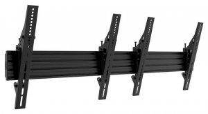 Atdec 2x1 Wall Menu Board Mount (1.25m Rail), Tilting Angle. Max Load Per Display: 50kg