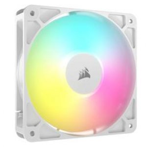 Corsair Rs120 Argb White, 120mm Argb Fan, Single Pack