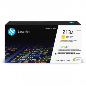 HP 213A Yellow Original LaserJet Toner Cartridge, W2132A