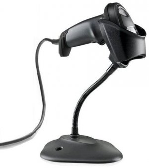 Zebra DS4608-SR BLACK WITH STAND USB KIT: DS4608-SR00007ZZWW SCANNER CBA-U21-S07ZBR SHIELDED USB CABLE 20-71043-04R STAND