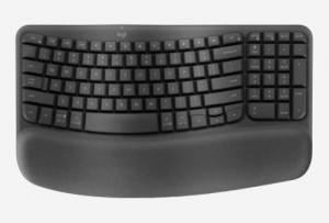 Logitech 920-012338 Wave Keys For Business Ergo Kb -graphite