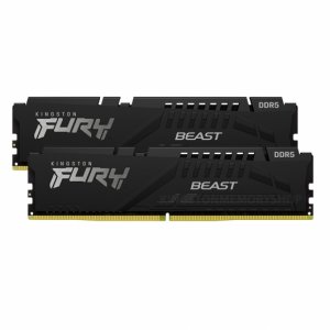 Kingston FURY Beast Black KF556C40BBK2-64 64GB (32GB x2) DDR5 5600MT/s Memory, DIMM