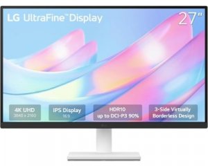 LG 27US500-W Ultrafine Monitor 27-Inch 4K UHD Monitor