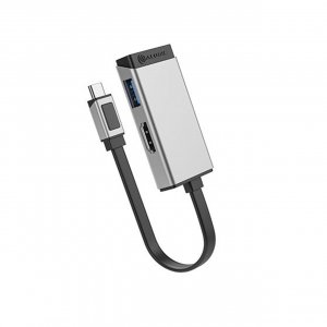 Alogic Usb-c To 2x Hdmi (4k@60hz) + Pd Adapter ULC2HDPD-SGR