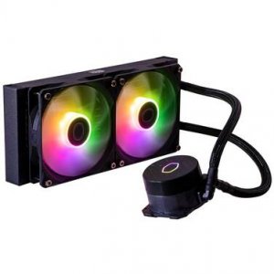 CoolerMaster Ml240l Core Argb, 2x New 120 Argb Fan, New Dual Chamber Gen S, 240mm Radiato