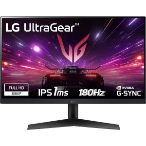 LG ULTRAGEAR 24GS60F-B 23.8 FHD (1920x1080) 1MS 180HZ IPS GAMING MONITOR HDMI2.0 DP1.4 TILT VESA 3 YEARS WARRANTY