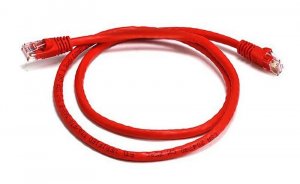 8ware Cat6a Utp Ethernet Cable 2m Snagless red