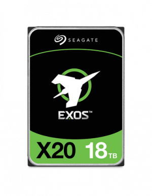 Seagate ST18000NM003D 18TB Exos X20 SATA 6Gb/s Standard Model FastFormat 512e/4Kn Internal HDD