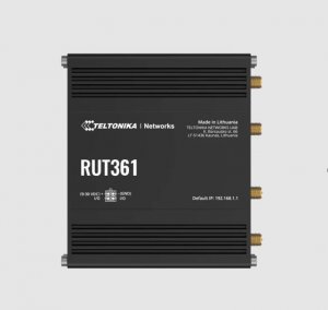 Teltonika RUT361 Industrial Cellular Router, Compact and Powerful Industrial 4G LTE Cat 6 Router/Firewall 