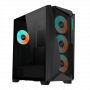 Gigabyte C301v2 Rgb Tempered Glass E-atx Black Mid Tower Gaming Chassis  2x3.5' 2x2.5' 2xusb3.0 Detachable Dust Filter Liquid Cooling Psu Standard Atx