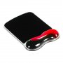 Kensington 62402 Duo Gel Mouse Pad With Wrist Rest - Red/black 