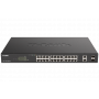 D-link Dgs-1100-26mppv2 26-Port Gigabit Smart Managed PoE++ Switch with 24 PoE and 2 SFP ports. PoE budget 370W.