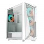 Gigabyte C301 GLASS Tempered Glass Mesh RGB Mid-Tower E-ATX Case - White