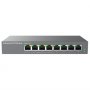 Grandstream Gwn7711p Layer 2-lite Managed Switch, 8 X Gige (4 X Poe/poe+ OrÂ +24vdc Output Mode)