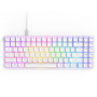 NZXT Function 2 RGB Optical Compact Mechanical Gaming Keyboard - White