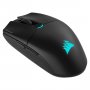 Corsair Katar Elite Wireles Ultra Light Weight 63g, Slipstream & Bluetooth Rgb, Icue, Quik Strike Buttons,18k Dpi, Compact Symetric Shape, Gaming Mice