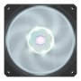 CoolerMaster Sickleflow 120 White, 120mm, White Led, 650-1800 Rpm, 62 Cfm, 8-27 Dba, 4-pi