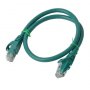 8ware Cat 6a Utp Ethernet Cable, Snagless  - 0.25m (25cm) Green