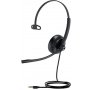 Yealink Uhm341 Wideband 3.5mm Mono Headset, Leather Ear Cushion, Hd Voice Quality, For Yealink Ip Phones, Controller Not Included