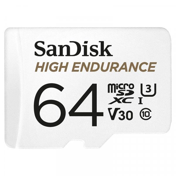 Buy Sandisk 64gb High Endurance Microsdxc Uhs I C10 U3 V30 Memory Card 100mb S Sdsqqnr 064g Skycomp