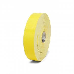 Zebra Wristband Polypropylene 1x10in (25.4x254mm) Direct thermal Z-Band Fun Adhesive closure 1in (25.4mm) core 350/roll Yellow