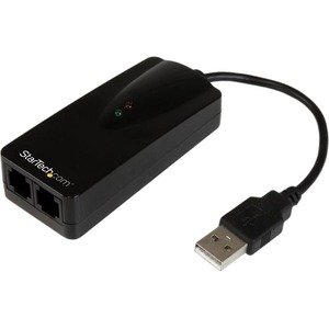 Startech Usb562kemh External Usb Fax Modem - 2-port - 56k