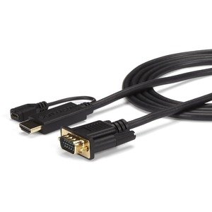 Startech.com Hd2vgamm6 6ft Hdmi To Vga Active Converter Cable