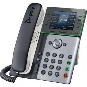 Poly Edge E350 IP Phone and PoE-enabled